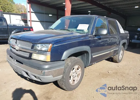 2004 Chevrolet Avalanche 1500 z USA, uszkodzony, nr VIN 3GNEK12T34G293303